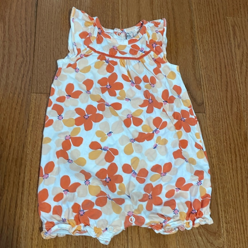 Carters Floral Romper